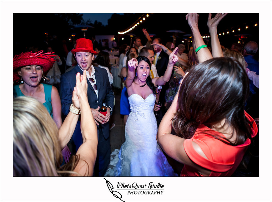 Temecula Creek Inn Wedding Photo by Temecula Wedding Photographers - the bride dancing