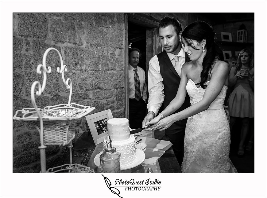 Temecula Creek Inn Wedding Photo by Temecula Wedding Photographers - wedding cake cutting