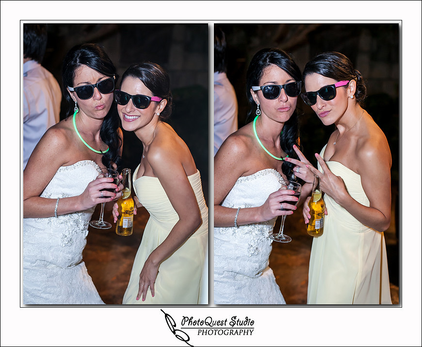Temecula Creek Inn Wedding Photo by Temecula Wedding Photographers - the cool bride and bridesmaid