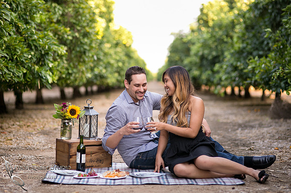 Temecula Valley Winery Family Photo by Wedding Photographer, Christine and Daniel