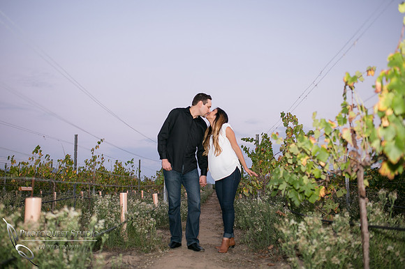 Temecula Valley Winery Family Photo by Wedding Photographer, Christine and Daniel