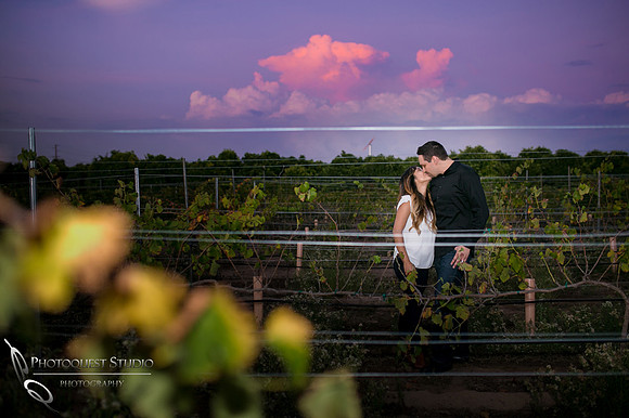 Temecula Valley Winery Family Photo by Wedding Photographer, Christine and Daniel