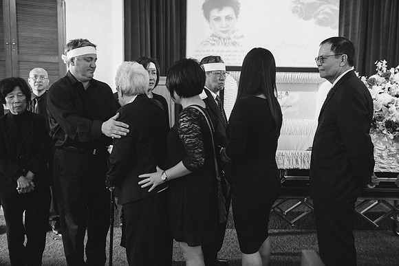 TL's Mom Funeral - B&W-137