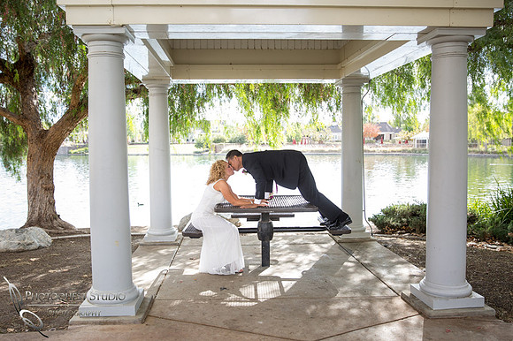 Lake Harveston Wedding Photo by Temecula Wedding Photographer, Robin and Sonny