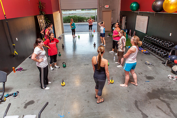 Elevate Fitness Studio, Mommy Make Over, Middle Session