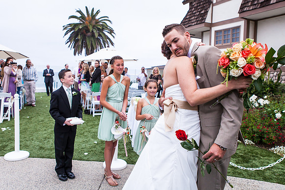 Carlsbad Beach Wedding by Temecula Wedding Photogarpher of Photoquest Studio, Photography