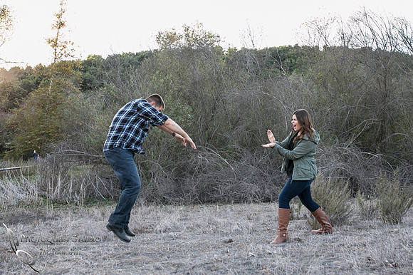 Fall Engagement  Photo by Temecula and Fallbrook Wedding Photographer, Carly and Brian