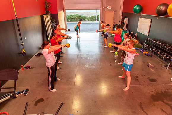 Elevate Fitness Studio, Mommy Make Over, Middle Session
