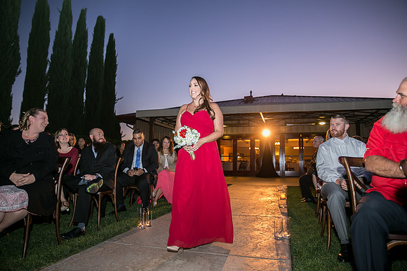 Beautiful wedding at Wiens Family Cellars Temecula Winery - Sarah & Shawn