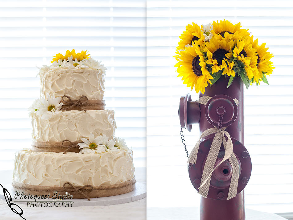fireman wedding and wedding cake, Champagne Village, Valley Center Wedding by Temecula Wedding Photographer of Photoquest Studio, Photography