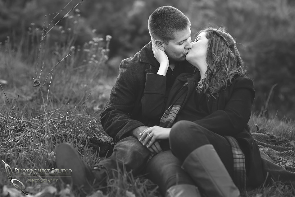Fall Engagement  Photo by Temecula and Fallbrook Wedding Photographer, Carly and Brian