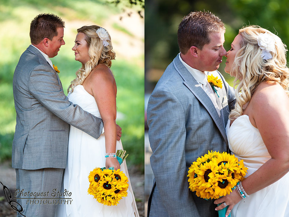 bride and groom kissing, Champagne Village, Valley Center Wedding by Temecula Wedding Photographer of Photoquest Studio, Photography
