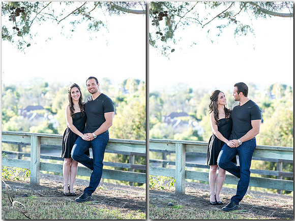 Outdoor Engagement Photo by Laguna Hill Wedding Photographer Vanessa and Art