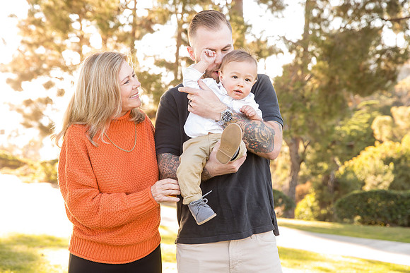 Family Photo in Dana Point by Wedding Photographer in Temecula, Fallbrook, Parris & Derek-19