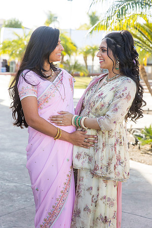 beautiful indian family little butterfly babyshower pooja parth-14