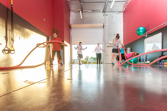Elevate Fitness Studio, Mommy Make Over, Middle Session