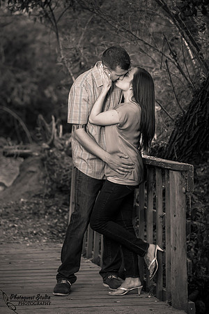 Fallbrook San Diego Outdoor Engagement Stone Garden Wedding Kristina and Cam