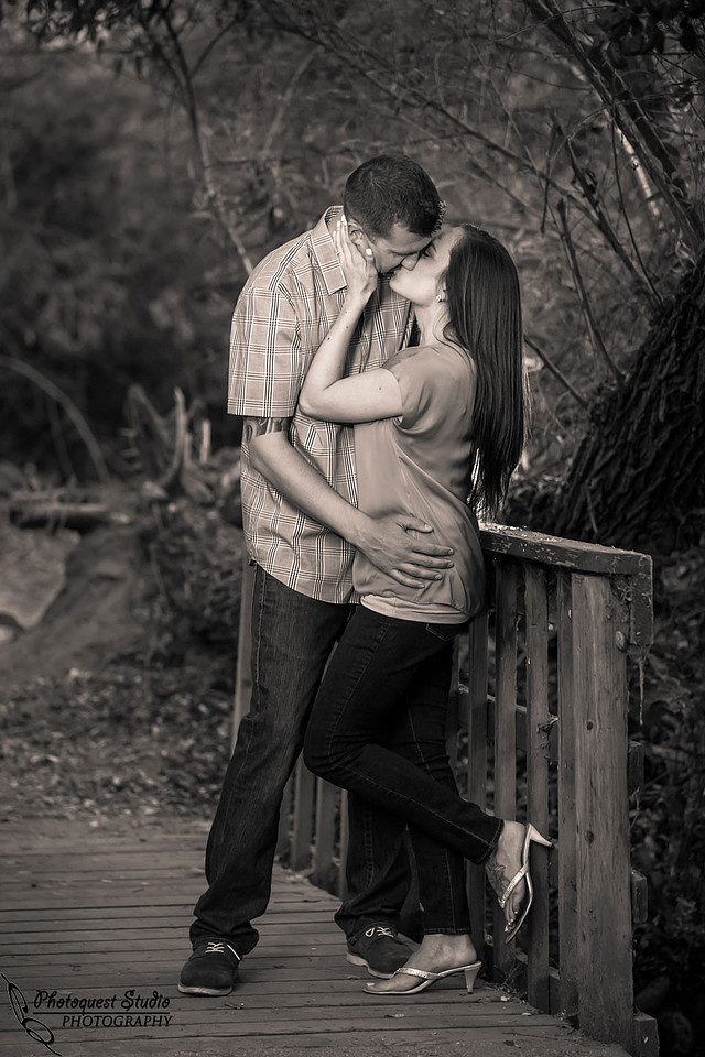 Fallbrook San Diego Outdoor Engagement Stone Garden Wedding Kristina and Cam