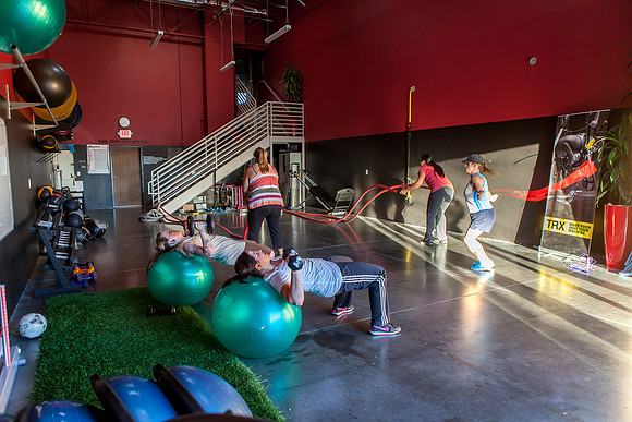 Elevate Fitness Studio, Mommy Make Over, Middle Session