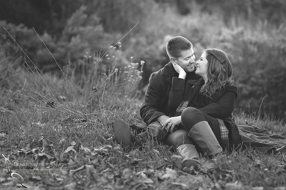 Fall Engagement  Photo by Temecula and Fallbrook Wedding Photographer, Carly and Brian