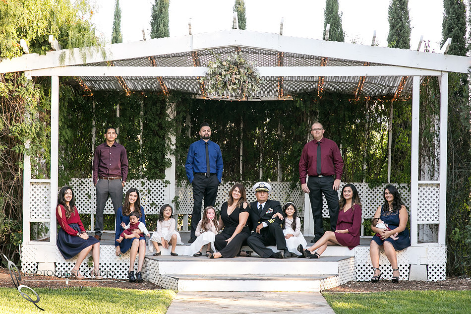 Alexis's Family Photo at Abbott Manor by Temecula Wedding Photographer