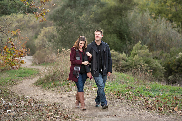 Fall Engagement  Photo by Temecula and Fallbrook Wedding Photographer, Carly and Brian