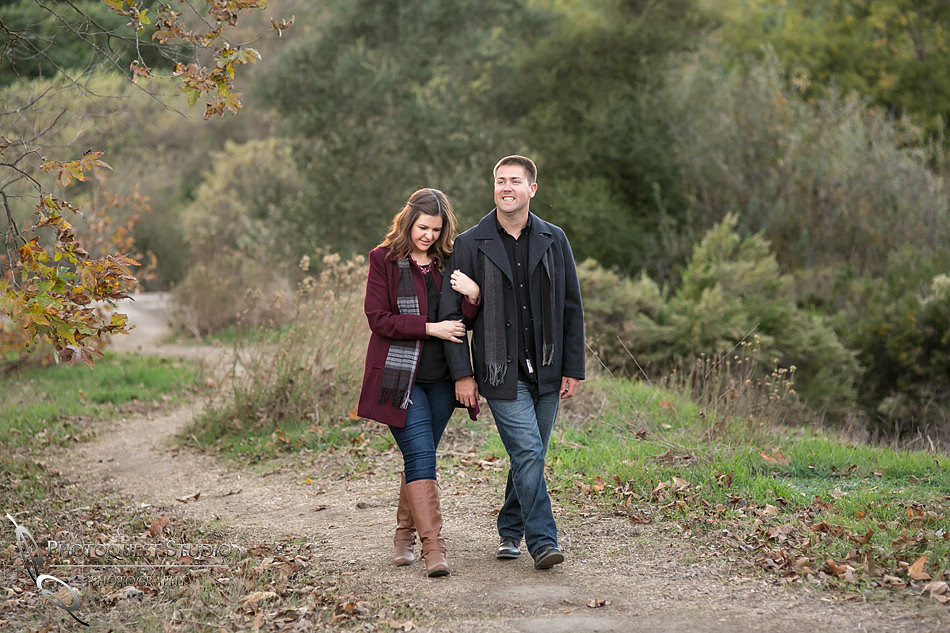 Fall Engagement  Photo by Temecula and Fallbrook Wedding Photographer, Carly and Brian