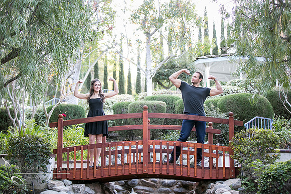 Outdoor Engagement Photo by Laguna Hill Wedding Photographer Vanessa and Art