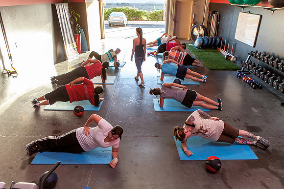 Elevate Fitness Studio, Mommy Make Over, Middle Session
