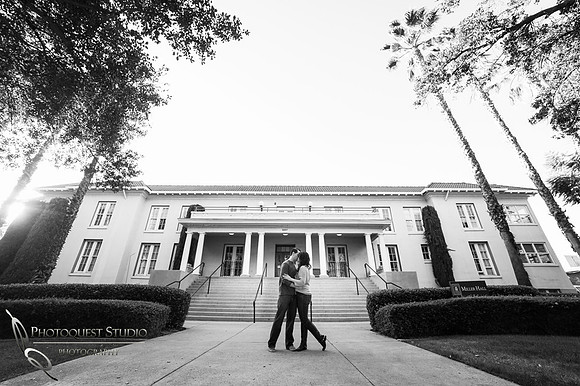 Engagement Photo at University of La Verne, Pamona, California by Temecula Wedding Photographer