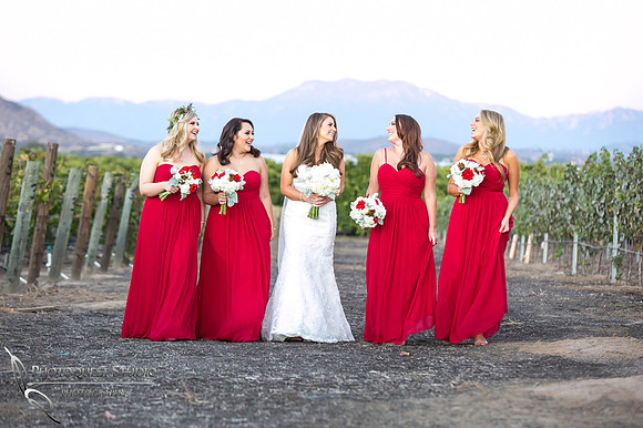 Beautiful wedding at Wiens Family Cellars Temecula Winery - Sarah & Shawn