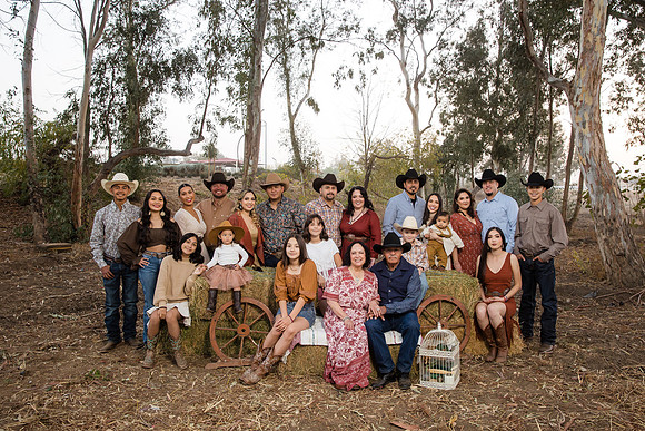 Three generations family photo in Riverside, California, Mariana's Family-255