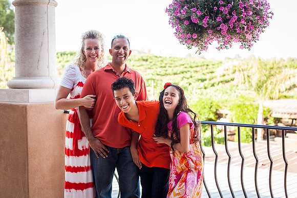 Family photo at Wilson Creek Winery, Paul David, Elevate Fitness Studio by Menifee Family Photogarpher of Photoquest Studio, Photography