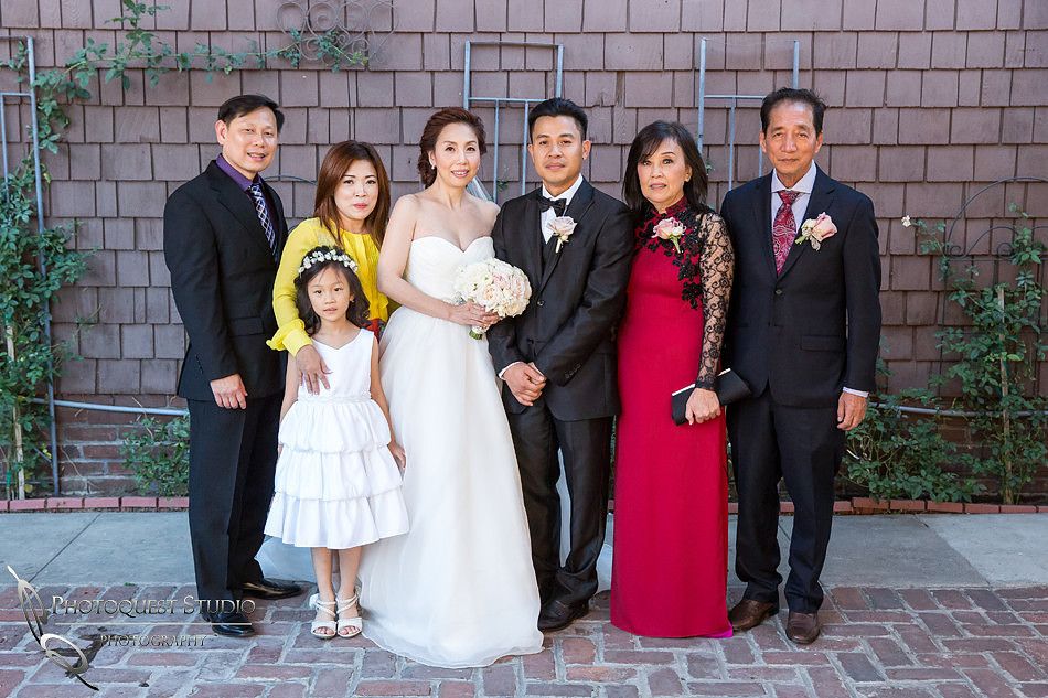 Chapel of Orange The bride family