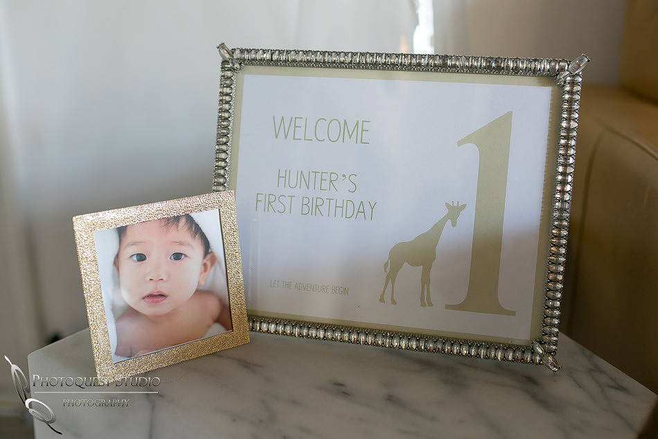 Hunter's 1st Birthday Party