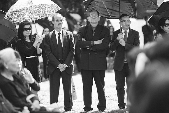TL's Mom Funeral - B&W-207