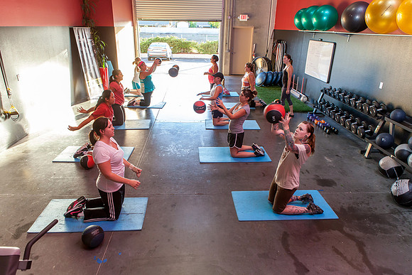 Elevate Fitness Studio, Mommy Make Over, Middle Session