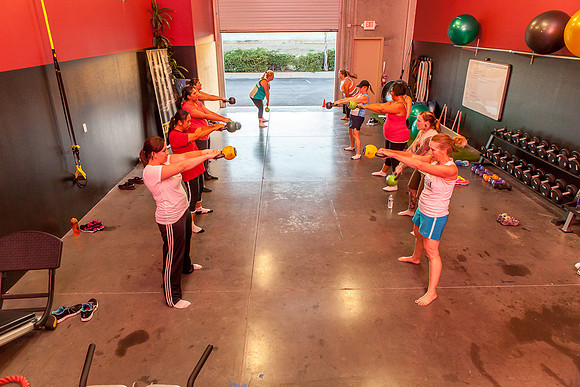 Elevate Fitness Studio, Mommy Make Over, Middle Session