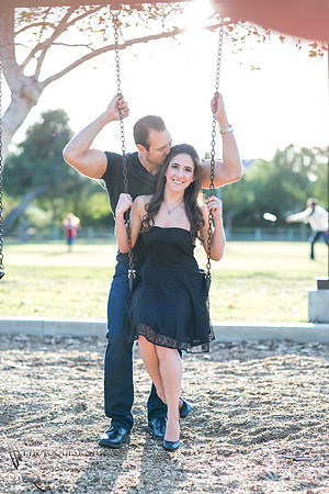 Outdoor Engagement Photo by Laguna Hill Wedding Photographer Vanessa and Art