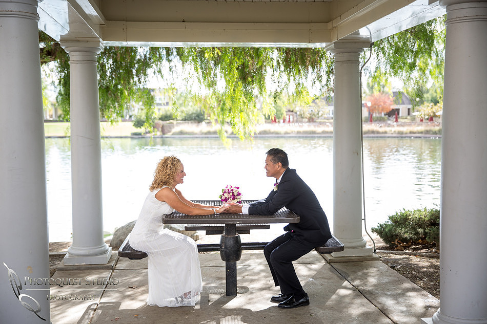 Lake Harveston Wedding Photo by Temecula Wedding Photographer, Robin and Sonny
