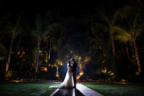 Late-night-photo-at-Grand-Tradition-Estate-Fallbrook-by-Wedding-Photographer-in-Temecula