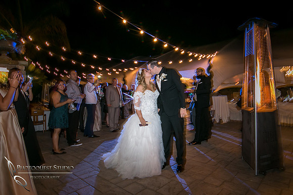 Grand exit by Fallbrook, Temecula Wedding Photographer