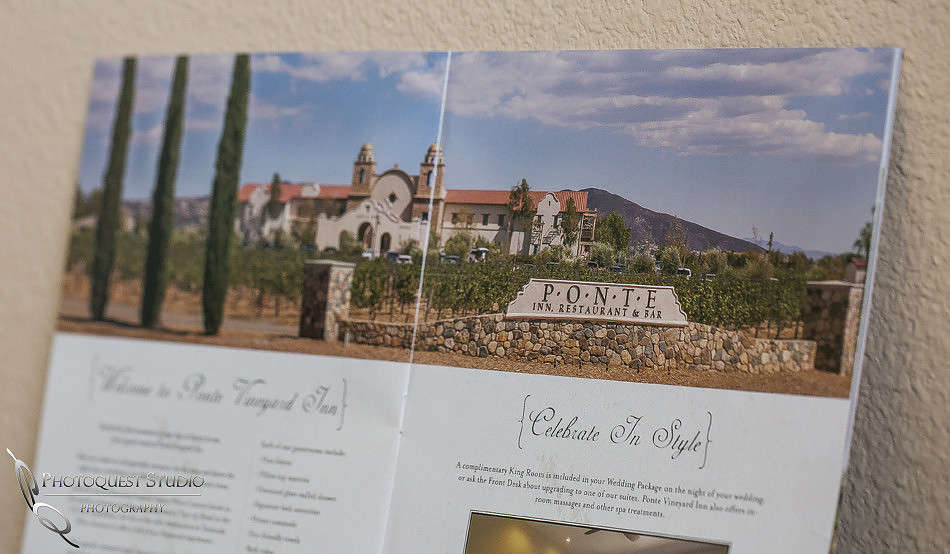 Wedding at Ponte Winery by Temecula Photographer