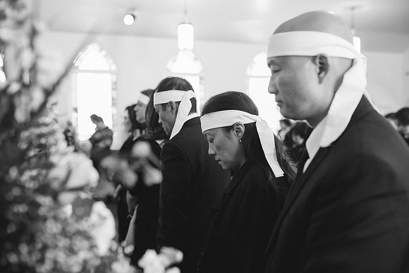 TL's Mom Funeral - B&W-99
