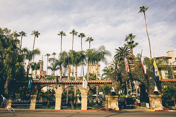 Mission Inn Hotel, Fairmount Park Engagement Photo Davina & Steve