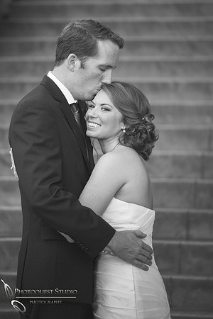 happy moment in black and white