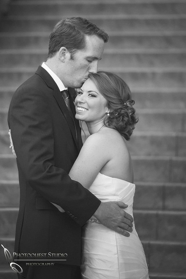 happy moment in black and white