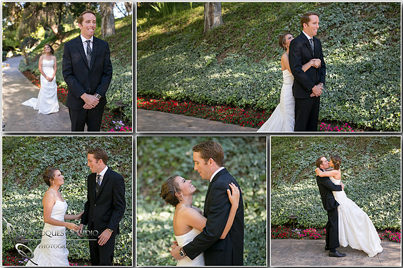 First look, Wedding-photo-at-Pala-Mesa-Resort-by-Wedding-Photographer-in-Temecula