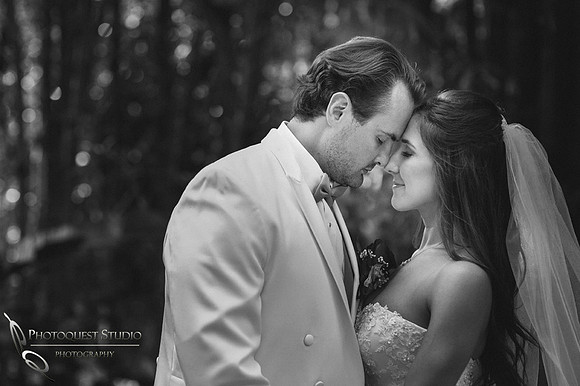 Quiet moment wedding photo at Grand Tradition Estate Fallbrook