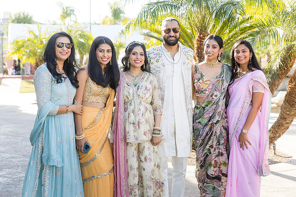 beautiful indian family little butterfly babyshower pooja parth-11